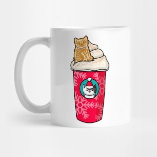 Ginger Bread Latte Cat Mug